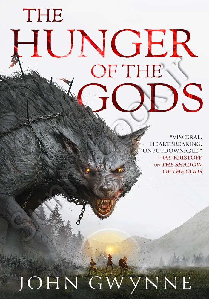 The Hunger of the Gods (Bloodsworn Saga 2) Model.Title