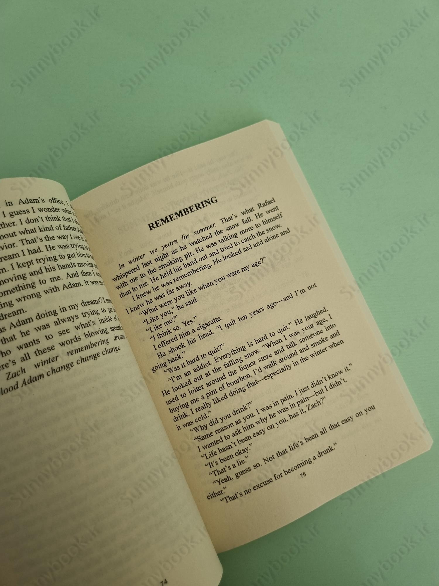 Last Night I Sang to the Monster main 1 3