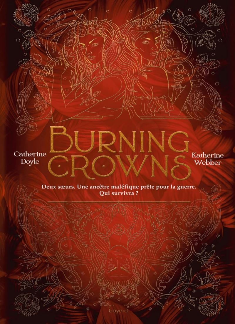 Burning Crowns (Twin Crowns Book 3) Model.Title