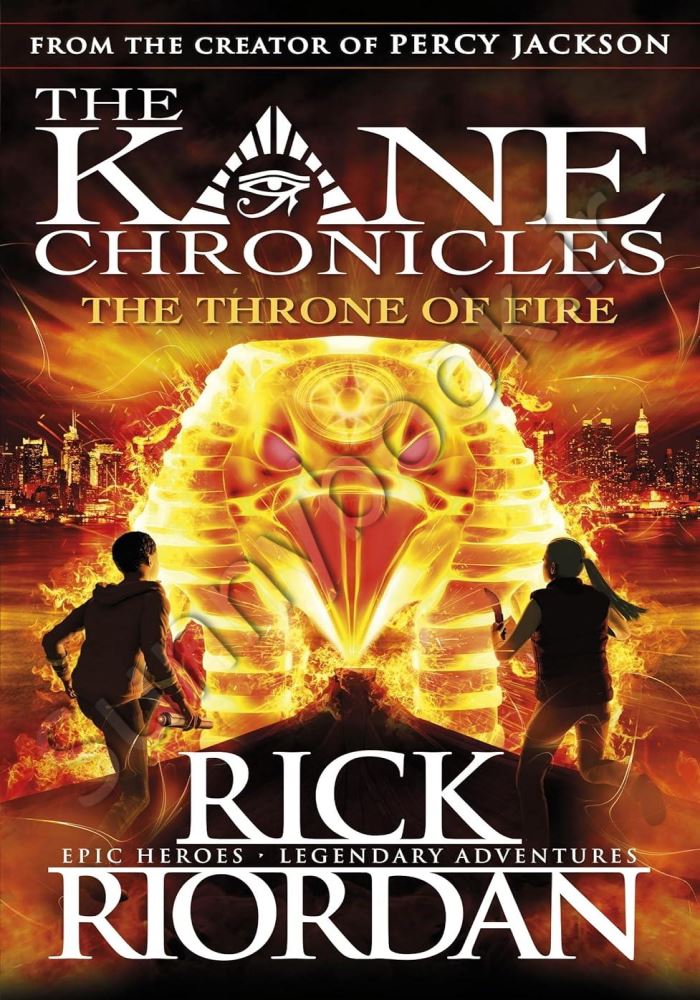 The Throne of Fire (The Kane Chronicles, Book 2) Model.Title