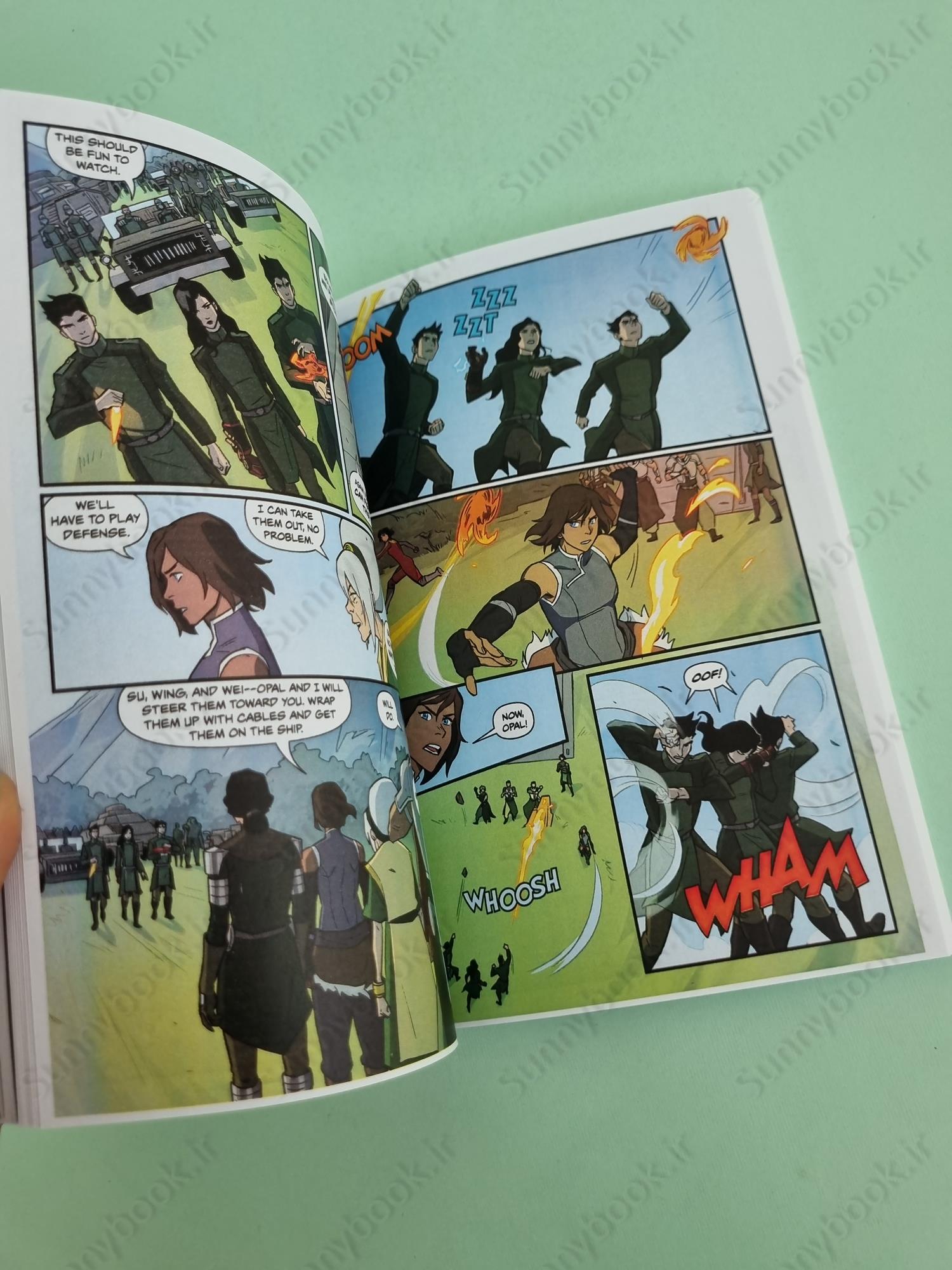 The Legend of Korra: Ruins of the Empire Omnibus main 1 8